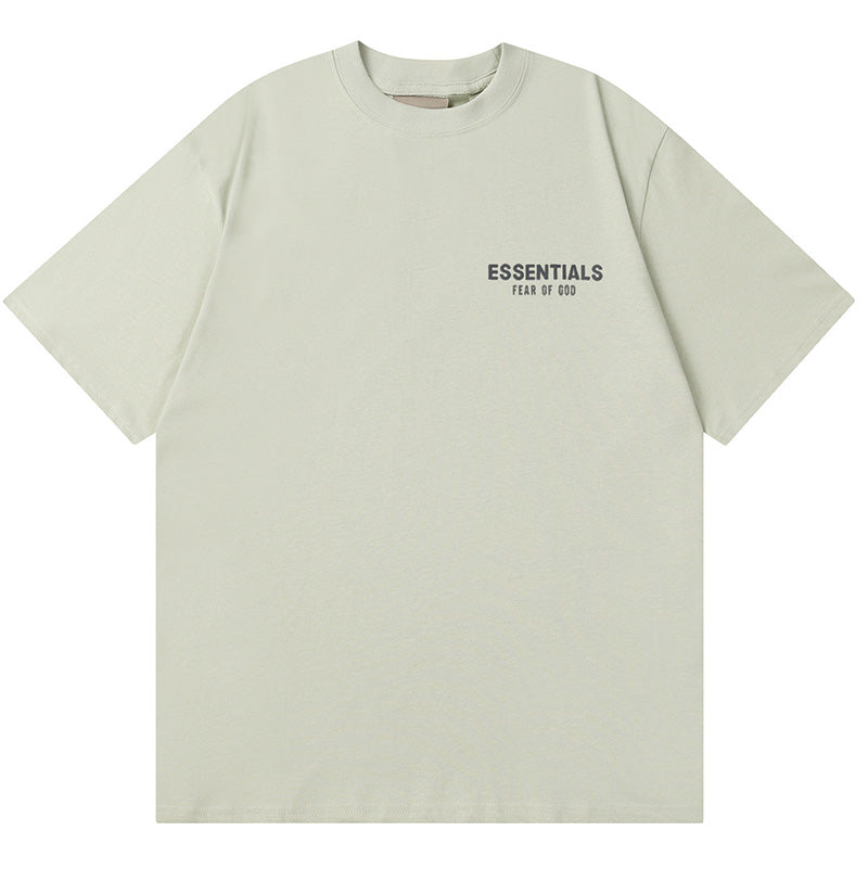Fear of God Essentials Boxy Photo T-Shirt – White / Black / Apricot / Matcha