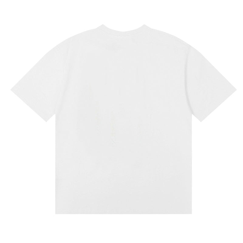 RHUDE Fox Hound Tee – White / Black / Apricot