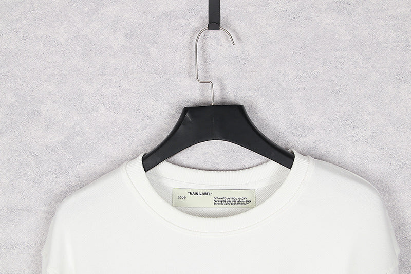 Off-White Oil Painting Series Arrow Pattern Crewneck Sweatshirt