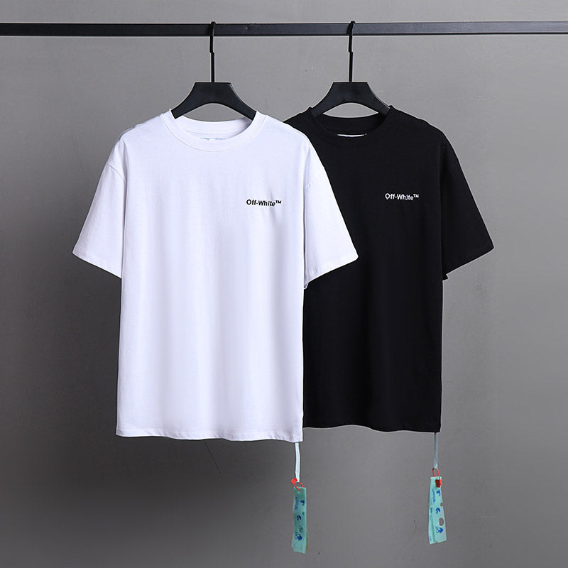 OFF-WHITE Gradient Cartoon Arrow Pattern T-Shirt
