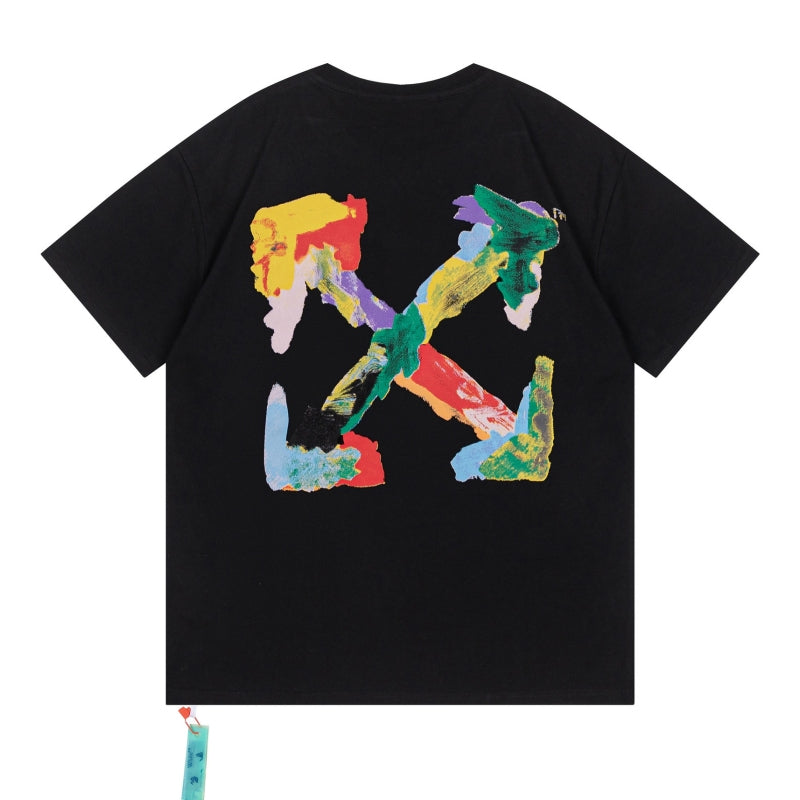 Off-White Industrial Print Graphic T-Shirt