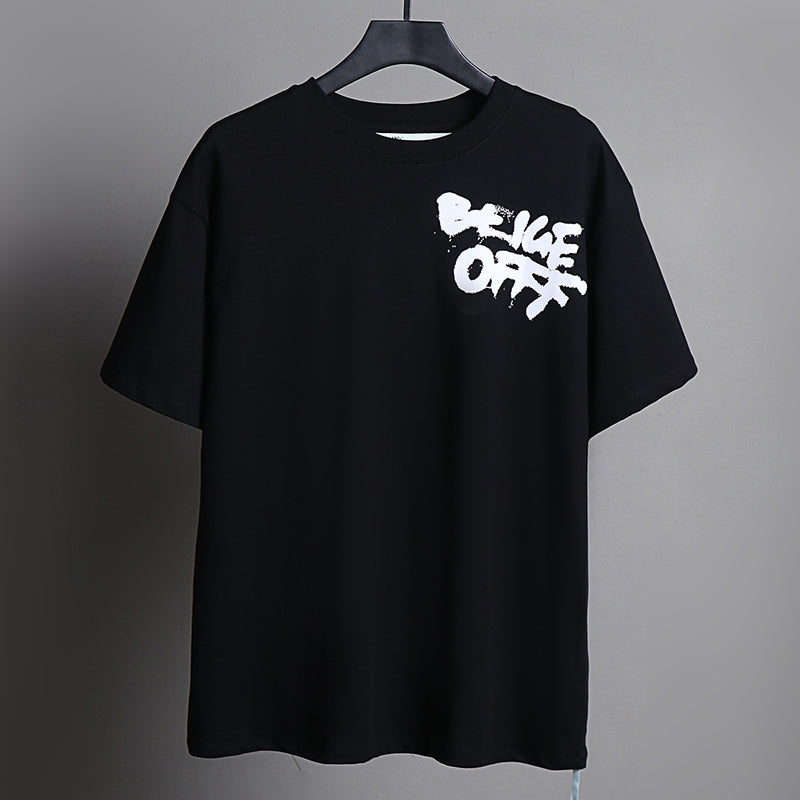 OFF-WHITE™ Brushstroke Logo Graphic T-Shirt