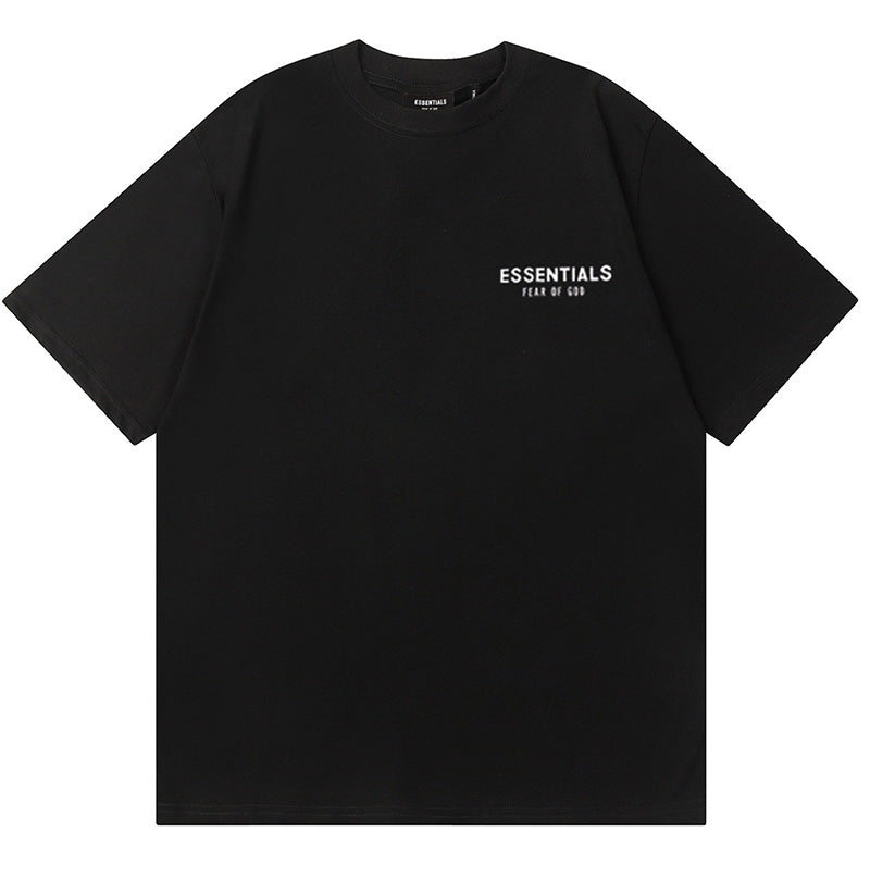 Fear of God Essentials Floral Print Photo T-Shirt – White / Black