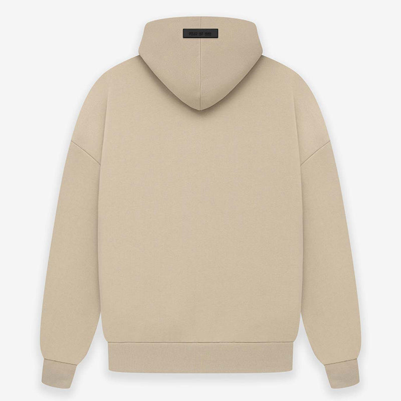 Fear of God Essentials Hoodie – Dusty Beige / Black