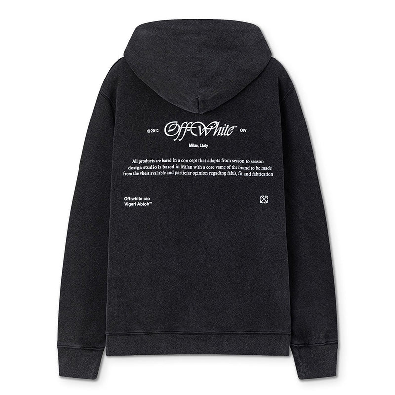 Off-White Script Mary Hoodie – Renaissance Art Graphic