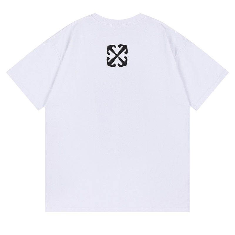 Off-White Blurred Mary Skater T-Shirt — White