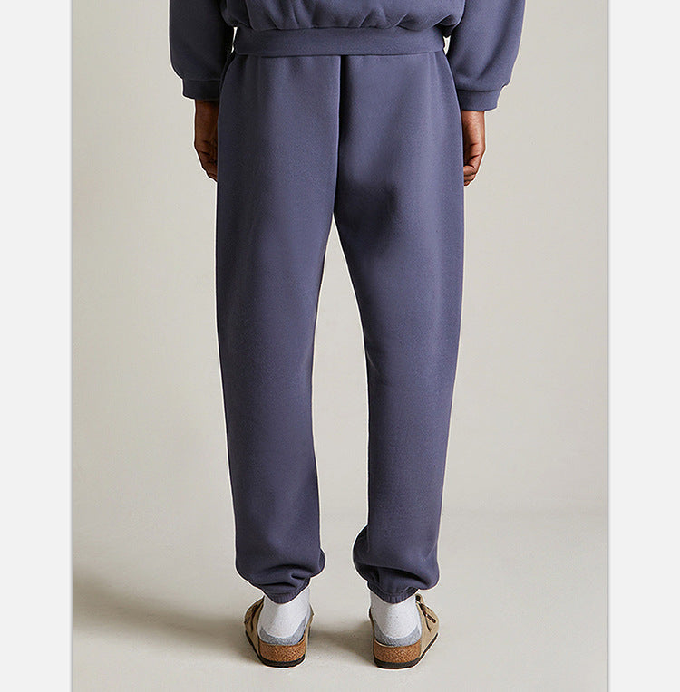 Fear Of God Essentials Varsity Crest Logo Fleece Sweatpants – Ocean Blue