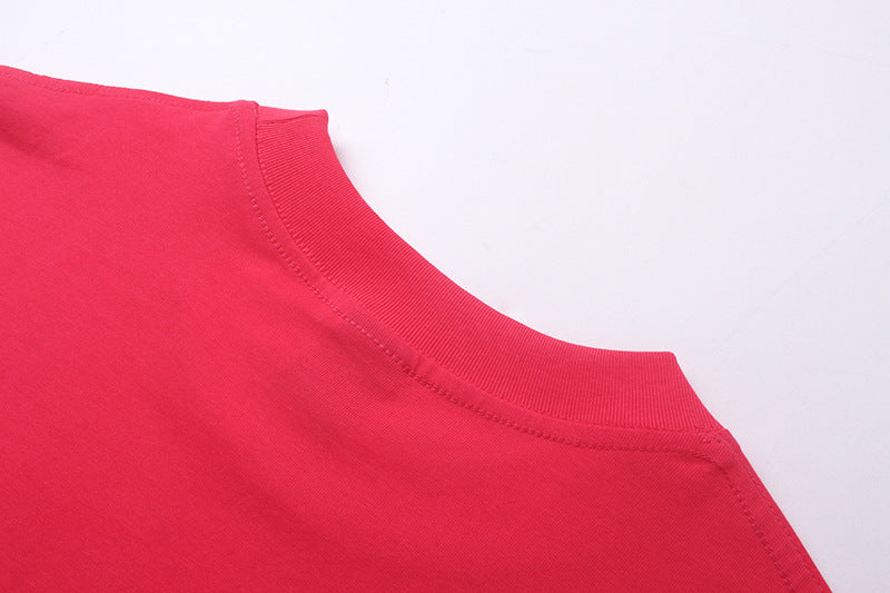 Sp5der Young Thug Punk T-Shirt – Red Streetwear Graphic Tee