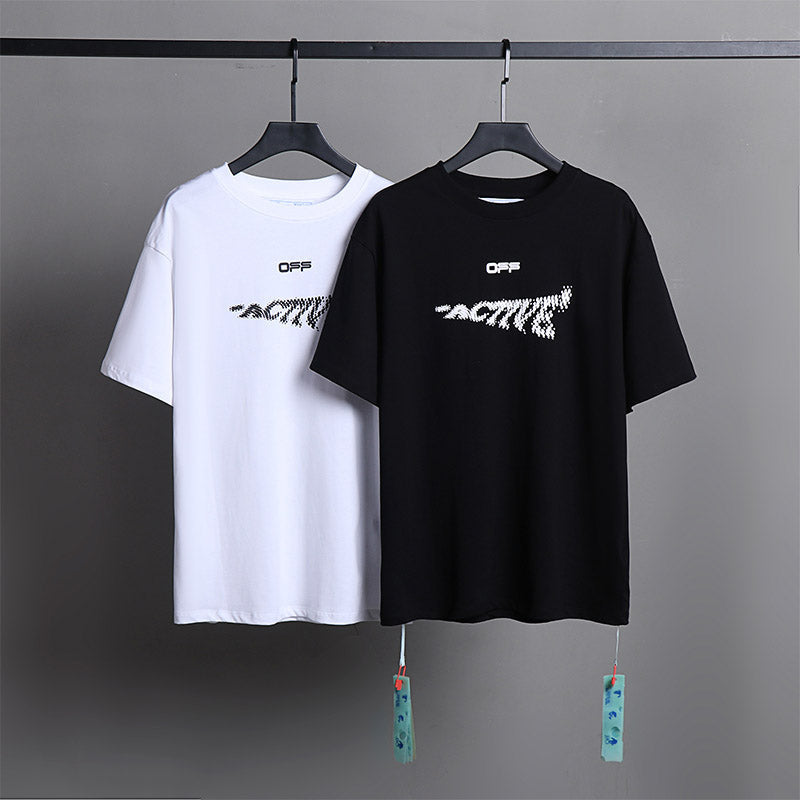 Off-White Alphabet Arrow Pattern T-Shirt