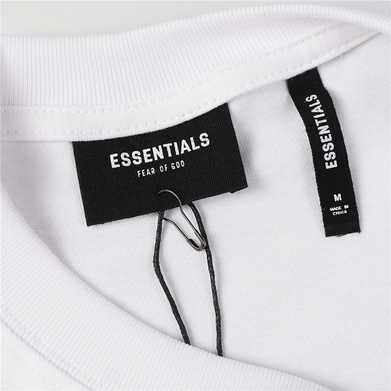 Fear of God Essentials Los Angeles 3M Boxy T-Shirt – Black / White