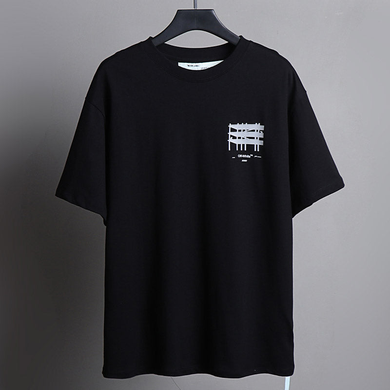 Off-White Building Arrow Pattern T-Shirt
