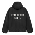 Fear Of God STATE Textured Nylon Hooded Jacket – Black