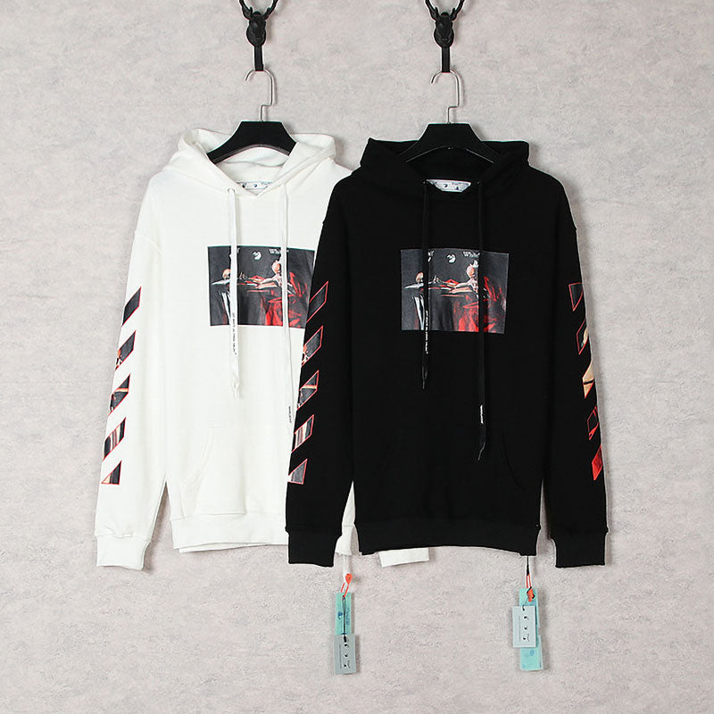 Off-White Caravaggio Oil Painting Hoodie – Art Meets Street