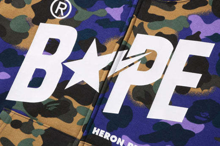 BAPE Star Camo Shark Full-Zip Hoodie