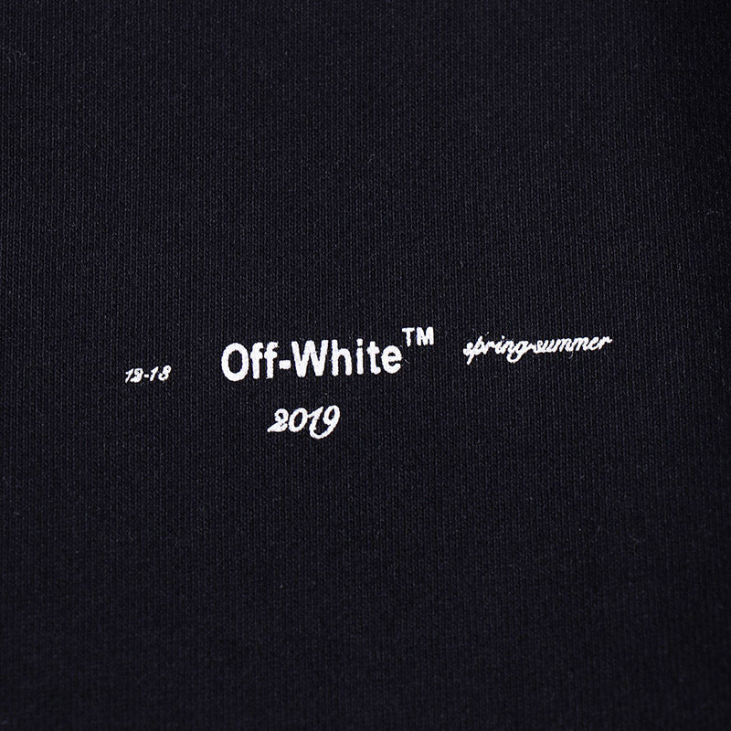 Off-White Classic Monet Oil Painting Arrow Crewneck Sweatshirt