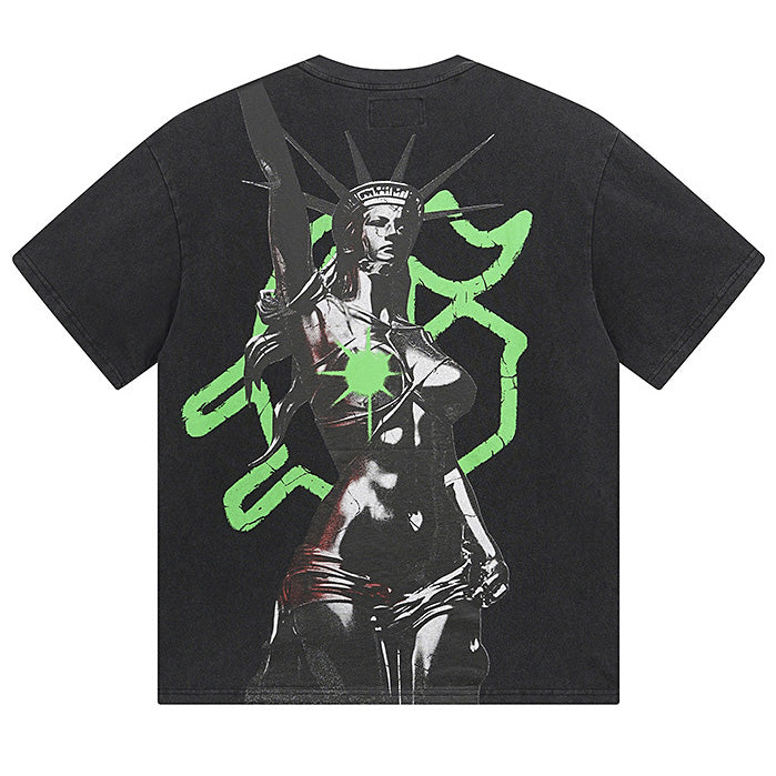 GODSPEED Chrome Liberty Graphic T-Shirt