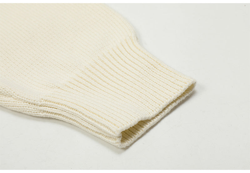Fear of God Solid Color Fish Mouth Round Neck Sweater