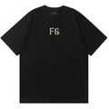 Fear of God Short Sleeve FG 3M Tee – Black / Apricot / Red / Royal Blue