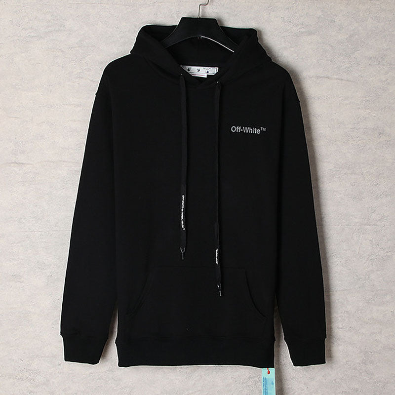 OFF WHITE Hoodie – Khaki & Black