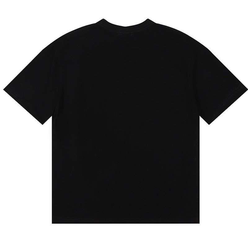 RHUDE East Hampton Crest T-Shirt – Apricot / White / Black