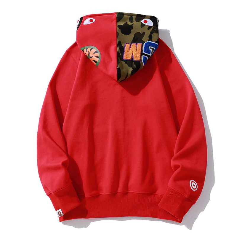 BAPE Camo Fleece Full-Zip Hoodie