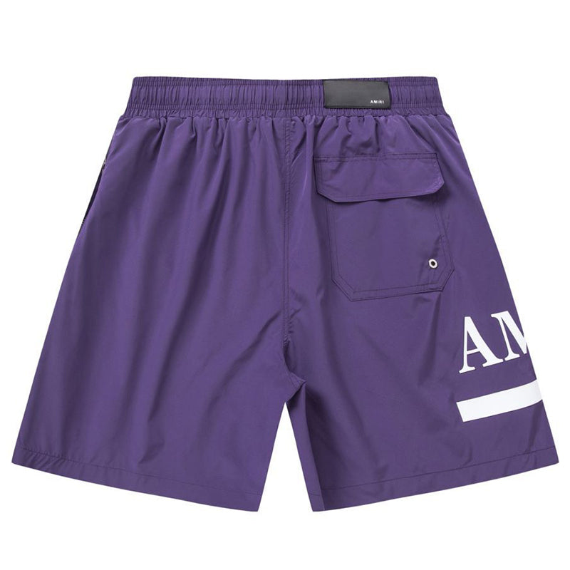 AMIRI Letter Logo Print Shorts