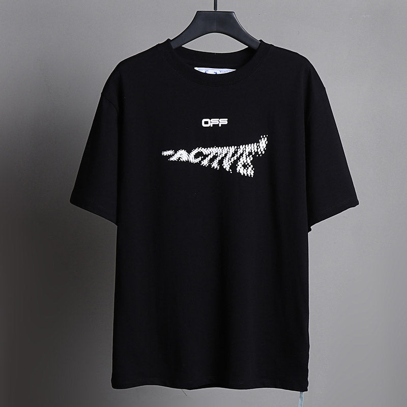 Off-White Alphabet Arrow Pattern T-Shirt