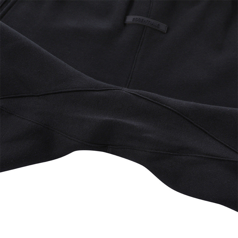 Fear Of God Essentials Fleece-Lined Relaxed Pants – Black