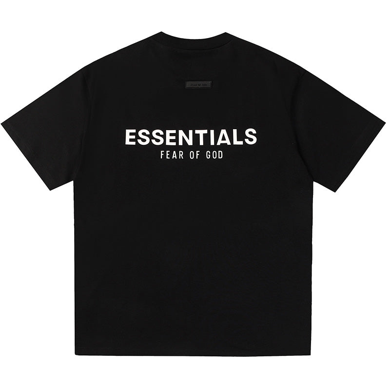 Fear of God x Adidas 3D Rubber Three-Bar T-Shirt – Black / White / Grey
