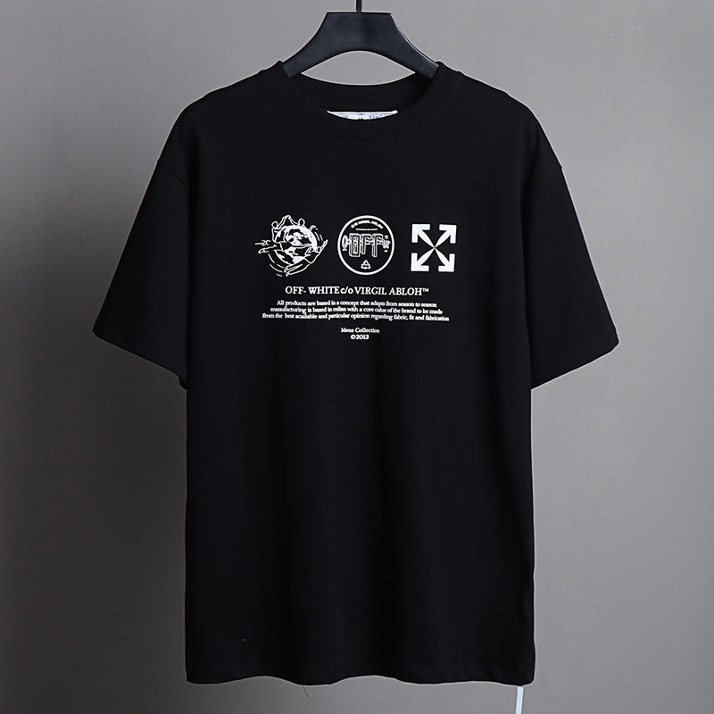 OFF-WHITE c/o Virgil Abloh™ Badge Graphic T-Shirt