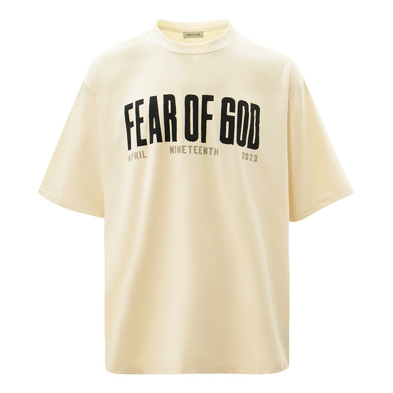 Fear of God x RRR123 Little Boy Print T-Shirt – Cream