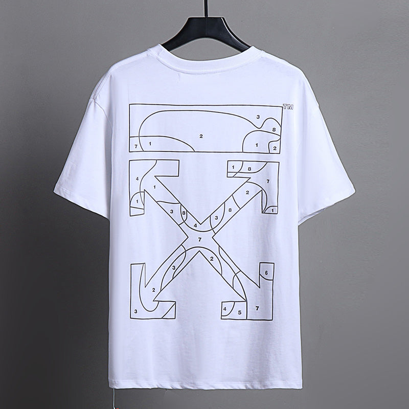 OFF-WHITE Back Arrow Pattern T-Shirt