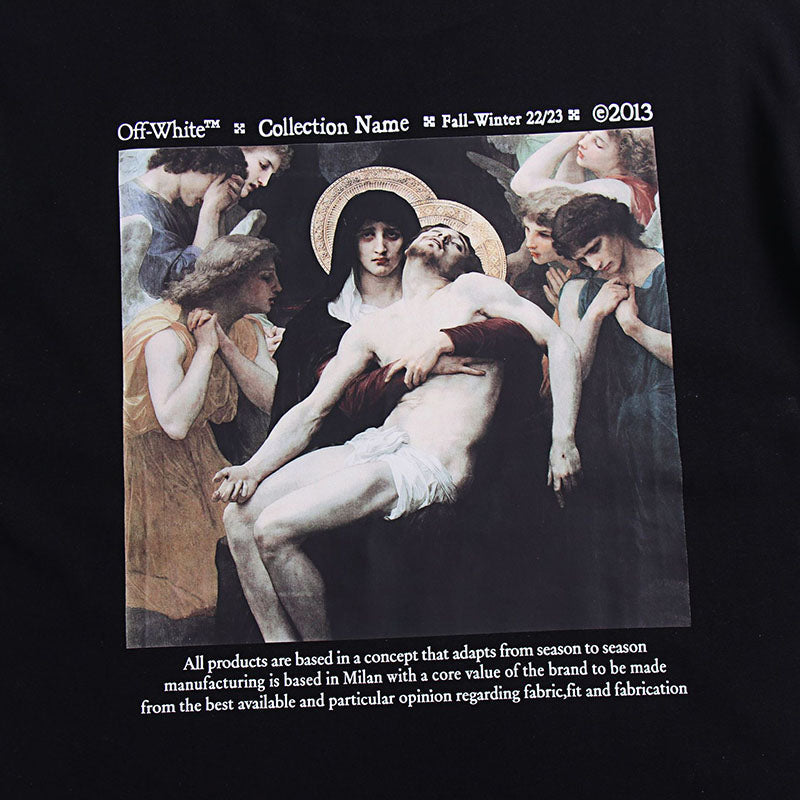 Off-White Oil Painting Series Patterns T-Shirt