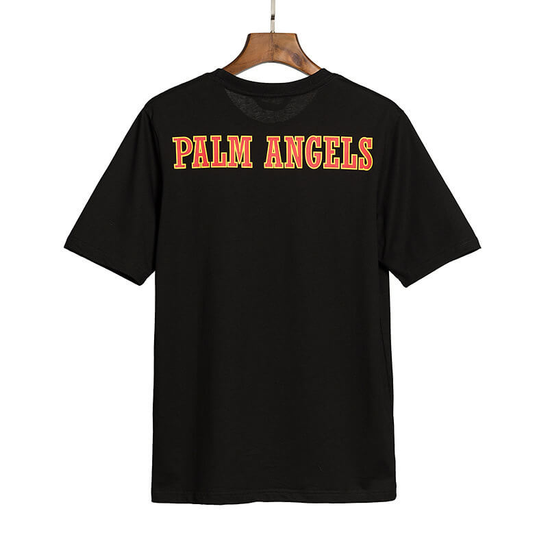 Palm Angels Broken Bear Head Oversized Graphic T-Shirt