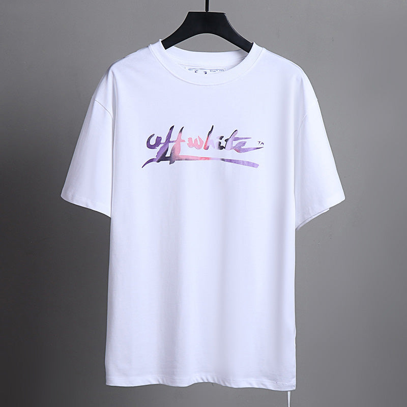 OFF-WHITE Gradient Script Logo Graphic T-Shirt