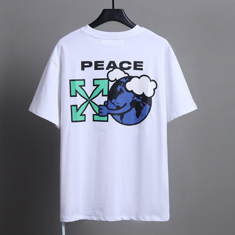 OFF-WHITE Peace Worldwide T-Shirt