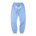 Sp5der White Foam Printing Pant Blue