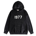 Fear of God 1977 Flocking Washed Distressed Hoodie