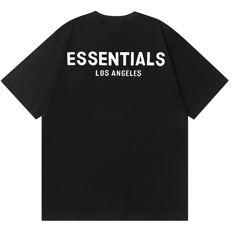 Fear of God Essentials Los Angeles 3M Boxy T-Shirt – Black / White
