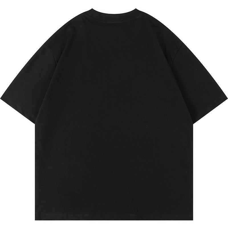 Fear of God Flocked Letters FG80 Pattern T-Shirt – Apricot / Black