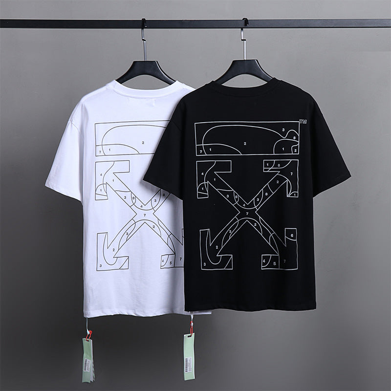 OFF-WHITE Back Arrow Pattern T-Shirt