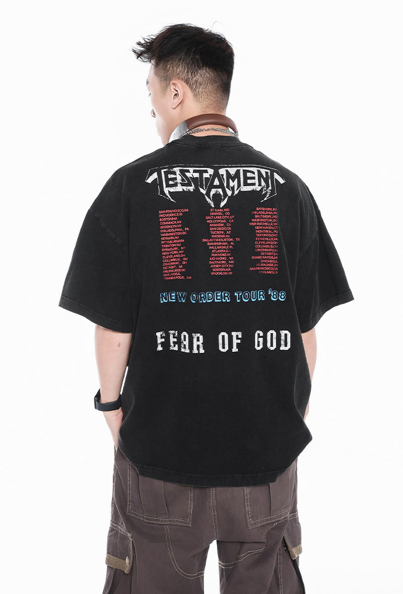 Fear of God “Nightbringer” T-Shirt – Black