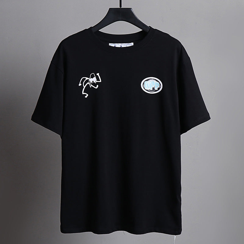 OFF-WHITE "DJ Alien" Figure Graphic T-Shirt