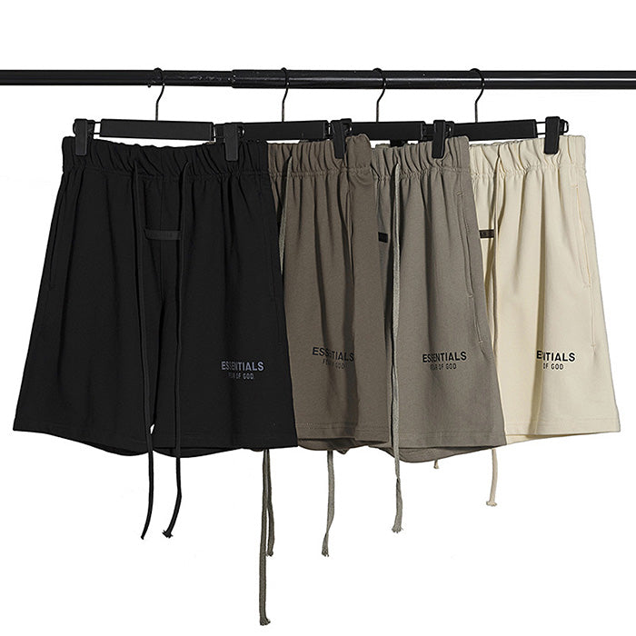 Fear of God Essentials Shorts – Black / Dark Brown / Brown / Apricot