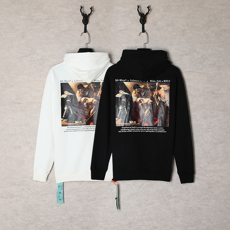 Off-White Caravaggio Painting Graphic Hoodie