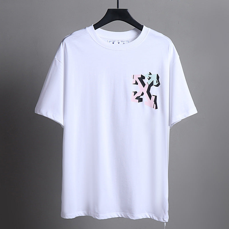 OFF-WHITE "Deconstructed Arrow" Gradient Graphic T-Shirt