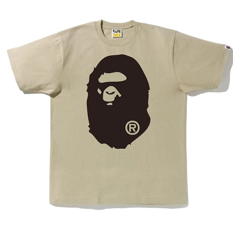 BAPE Stacked Logo Ape Head T-Shirt
