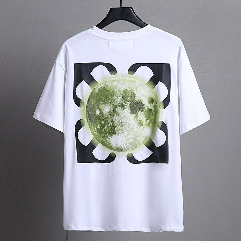 OFF-WHITE Moon Arrow Pattern T-Shirt