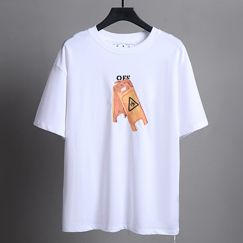 OFF-WHITE "Pascal Skeleton" Girl & Skeleton Graphic T-Shirt
