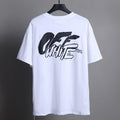 OFF-WHITE™ Brushstroke Logo Graphic T-Shirt